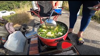 最強デイ キャンプ 【漁師が魅せる最速魚汁】「#連続配信6」