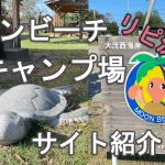 大淀西海岸ムーンビーチ キャンプ場サイト紹介！リピ決定！お気に入りキャンプ場