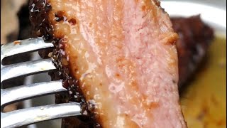 ソロキャンプで鴨肉ステーキ #ソロキャンプ #ステーキ #キャンプ飯