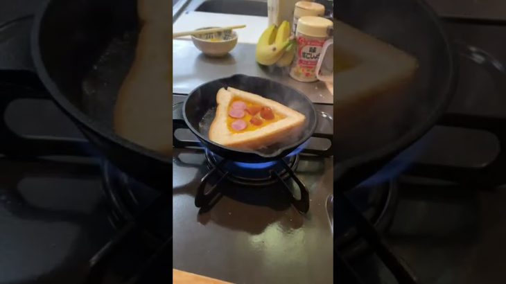 キャンプでも使える。朝ごはん🍞#shorts #キャンプ飯 #キャンプ #おうちごはん #料理#tiktok#camp#camping#campinglife #campingfood