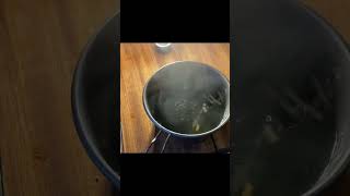 プライベートキャンプ場にて簡単朝ごはん