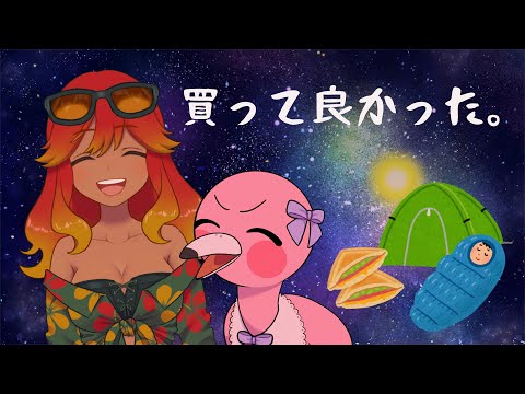 【キャンプ初心者系Vtuber】おすすめソロキャンプ道具3選！