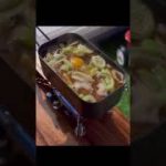 【メスティン煮込みうどん】少ない材料で簡単調理！簡単キャンプ飯！