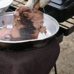 シェラスコ風の串焼きを、敢えてキャンプでやってみた