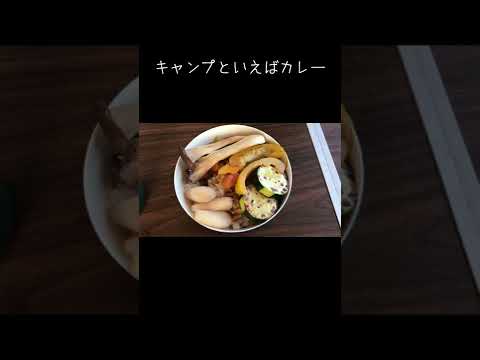 キャンプの定番カレー #shorts