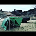 ユウカズロウテントで耐水圧実験どしゃ降りキャンプ【テントバカ】