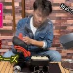 キャンプ飯　焼売とコーンチーズ！