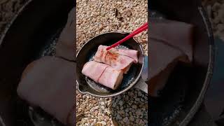 【キャンプ飯】画期的な朝ごはんを見つけてしまった #shorts