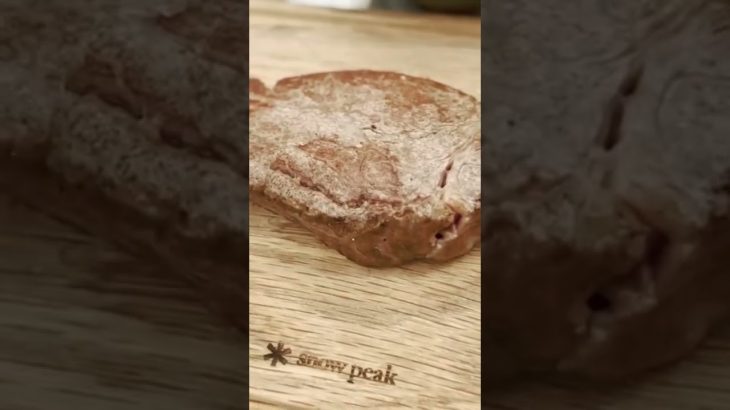 キャンプでちょっと良い肉焼いちゃった