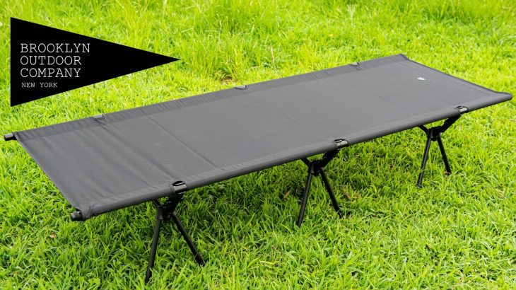 【キャンプ用おすすめコット】BROOKLYN OUTDOOR CAMPANYの2WAYコットを買ったので寝心地を試してみた【山伏オートキャンプ場】