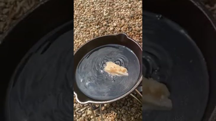 【キャンプ飯】やげん軟骨の唐揚げ！#shorts