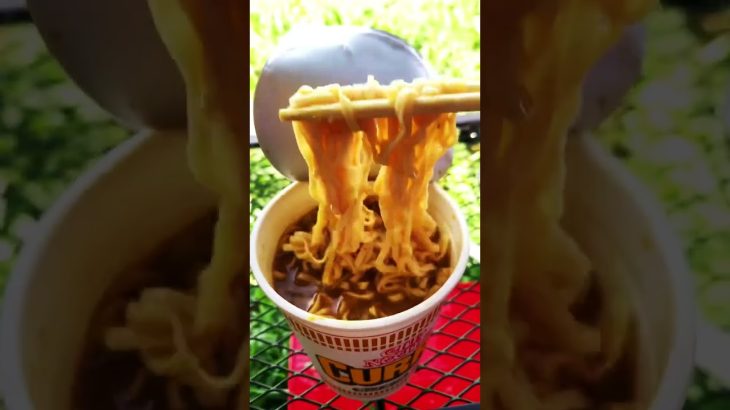 キャンプでラーメンのやつ