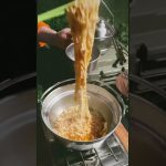 今日のCAMP‼️【 〆のラーメン 】#Shorts