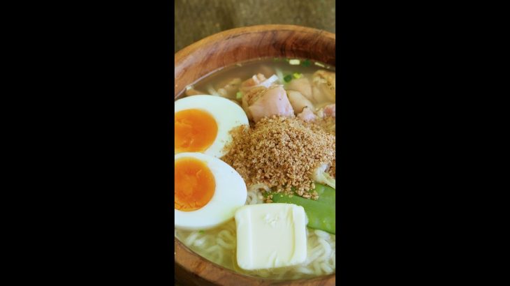 キャンプ飯！俺の塩ラー #Shorts