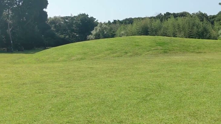 田原市　ほうべの森キャンプ場　10/1 10:48 最終日・🚙積込完了後の一廻り🐻。