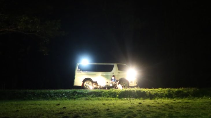 【東北の旅#5】東北キャンプおすすめその5「玉川野営場⛺️」八食センター、種差海岸へ立ち寄って誰も居ない無料キャンプ場