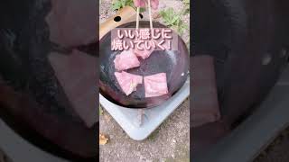 【キャンプ飯】 6Pチーズベーコン巻き🥓#shorts