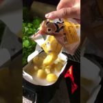 クリーミー栗ごはん🌰marron milk rice  仕上げにチーズとバターのせ　#メスティン #キャンプ飯 #camping #おうち時間