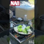 キャンプで簡単！シーフードアヒージョ♫