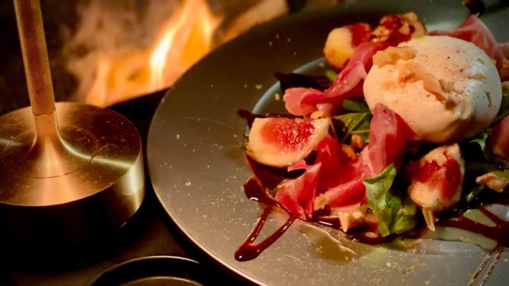 いちじくサラダのつくりかた#ソロキャンプ#キャンプ飯#キャンプ道具