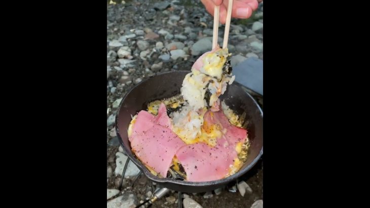【本格】コンビニの材料だけで石焼チーズリゾット作ってみた#shorts