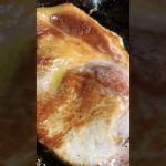 【キャンプ飯】焼くだけ簡単なポークソテー【シンプルに旨い】 #shorts