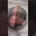 【キャンプ飯】嫁様リクエストでステーキ肉をスキレット で焼いてキャンプ気分　#shorts #キャンプ飯 #ステーキ　#steak