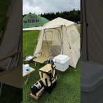 おすすめしたいテント　# #shorts #キャンプ好きな人と繋がりたい #ソロキャンプ #北海道キャンプ