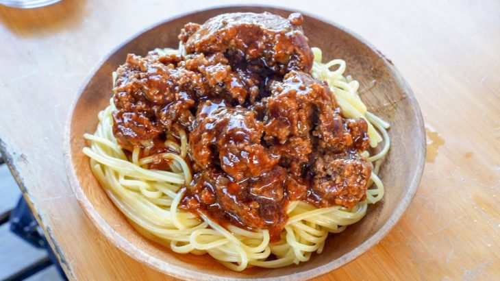 【10分でできます】シェフが休日に作る簡単激うま “ミートソースパスタ”【シェフの休日 Part2】