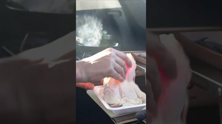 サラリーマン車昼メシ＃13　キャンプにもおすすめ！！JA全農でバズった絶品鶏肉ソテーのアレンジレシピ！！！