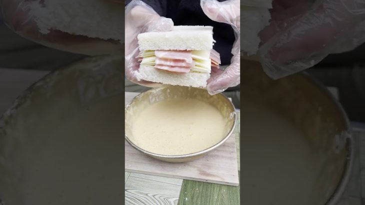 TikTok10万回再生以上のハイカロリーな朝食がマジで神ってた #shorts