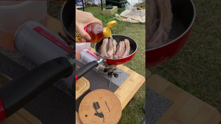 丁寧じゃないおすすめキャンプ飯♡簡単レシピ#shorts