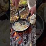 キャンプ飯 炒飯