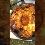 サバ缶で味噌グラタンを作ってみた!#キャンプ #ソロキャンプ #shorts