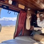 駐車場で過ごすコンパクトな生活。静岡旅２日間。釣りもした。