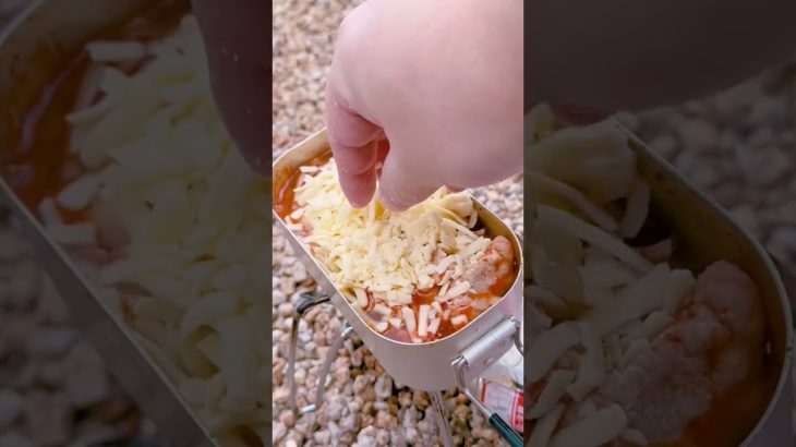 【キャンプ飯】チーズキムチ鍋🫕