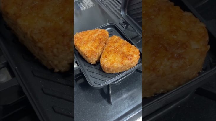 簡単キャンプ飯候補22 #shorts #料理 #簡単レシピ #キャンプ飯 #おつまみ #焼きおにぎり  #コンビニ  #失敗