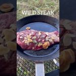 ワイルドステーキ🥩#キャンプ飯 #おすすめ #キャンプ #steak #shorts #short