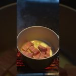 −5℃の雨☔の中グラタンを作る #shorts