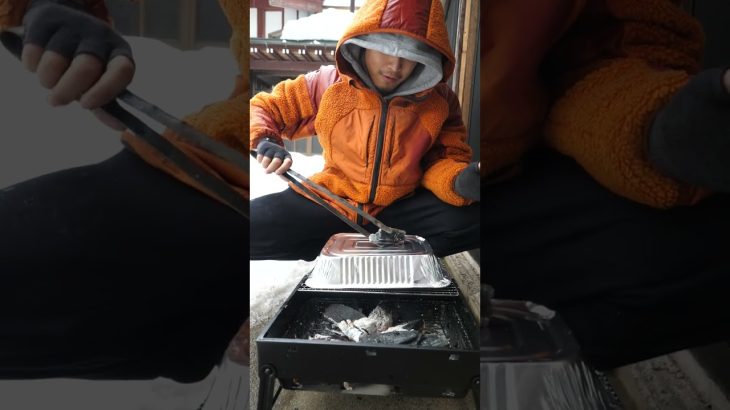 BBQコンロで美味しくピザを焼く