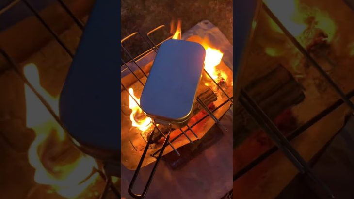 ジョンさんの箸✨#キャンプ #キャンプ好きと繋がりたい #北海道 #ソロキャンプ #焚き火 #キャンプ大好きin北海道