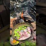 【キャンプ飯】グリーンサラダ#ソロキャンプ #キャンプ飯#shorts