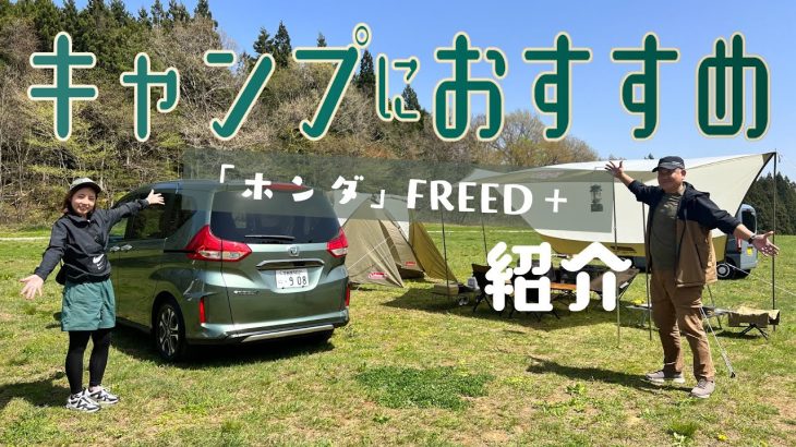 キャンプにおすすめ「ホンダフリード+」紹介！
