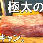 極太の肉でローストビーフを作るソロキャンプ【福岡県、昭和の森、ステーキ】