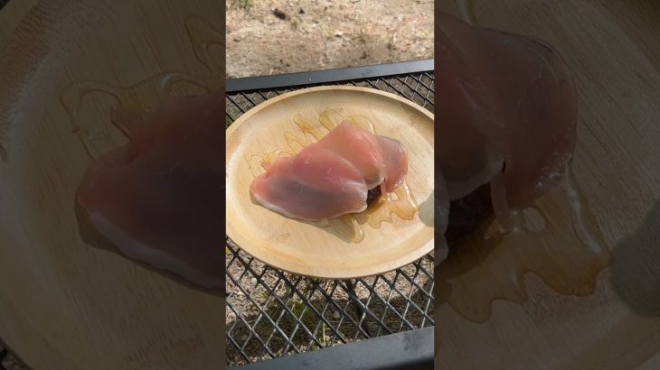 【スマッシュクロワッサン】松本キャンプ△のBreakfast🥐カリカリ｜甘じょっぱさがたまらない〜♪ #キャンプ飯 #ショート動画 #shorts