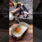 とんかつホットサンド「キャンプ飯】 #shorts #camping #camp