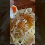 暑い夏にぴったりのキャンプ飯　#ソロキャンプ #camping #shorts #camp #うどん #udon #冷やしうどん