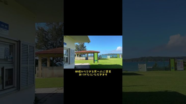 沖縄おすすめキャンプ場/福地川海浜公園（東村）海と川を楽しめるソロキャンプ #shorts