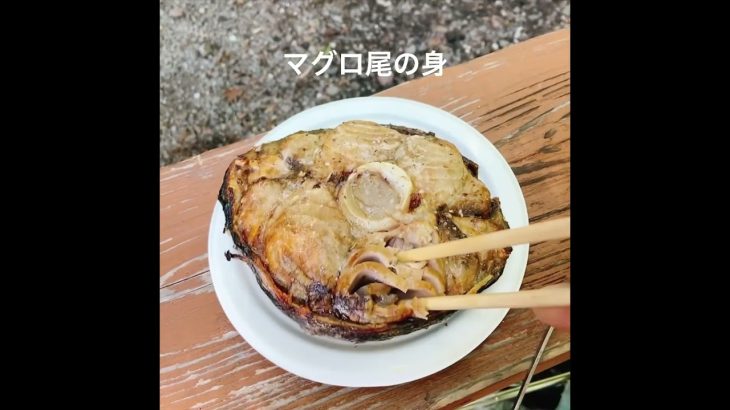 キャンプ飯#炭焼きは大体美味いと思う