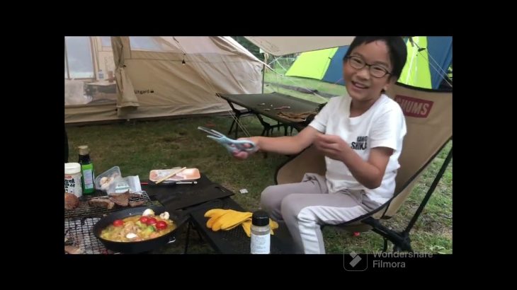 かもしか葛川森のキャンプ場⛺️  ウトガルド　デビュー　キャンプ🏕